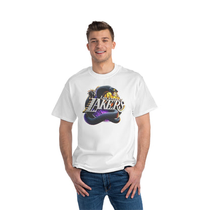 Brand New Los Angeles Lakers High Quality Printed Unisex Heavy Cotton T-shirt