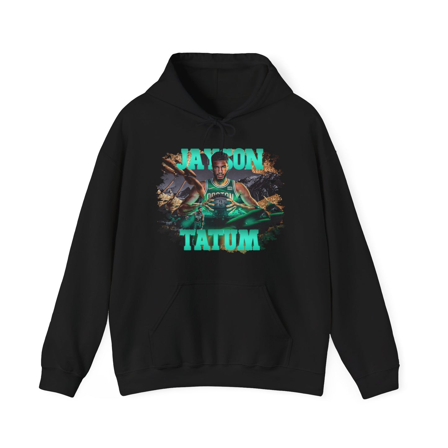 Boston Celtics Jayson Tatum Artwork High Quality Unisex Heavy Blend™ Hoodie