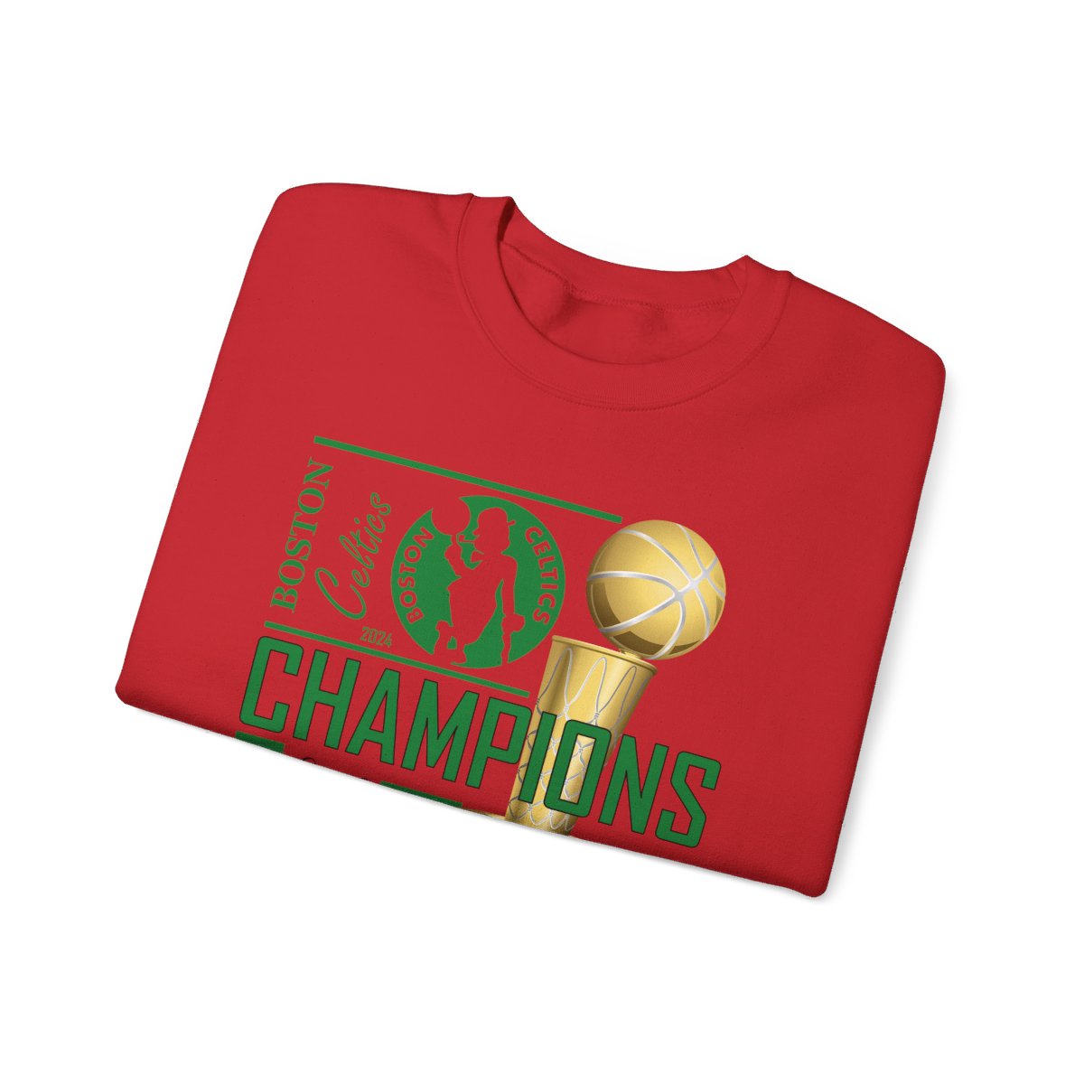 Boston Celtics 2024 NBA Champions High Quality Unisex Heavy Blend™ Crewneck Sweatshirt