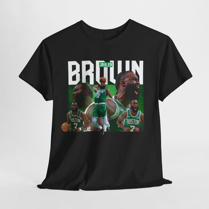 Boston Celtics Jaylen Brown High Quality Printed Unisex Heavy Cotton T-shirt