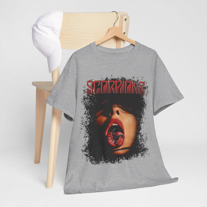 New The Scorpions High Quality Printed Unisex Heavy Cotton T-shirt