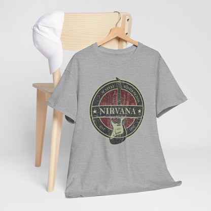 Nirvana High Quality Printed Unisex Heavy Cotton T-shirt