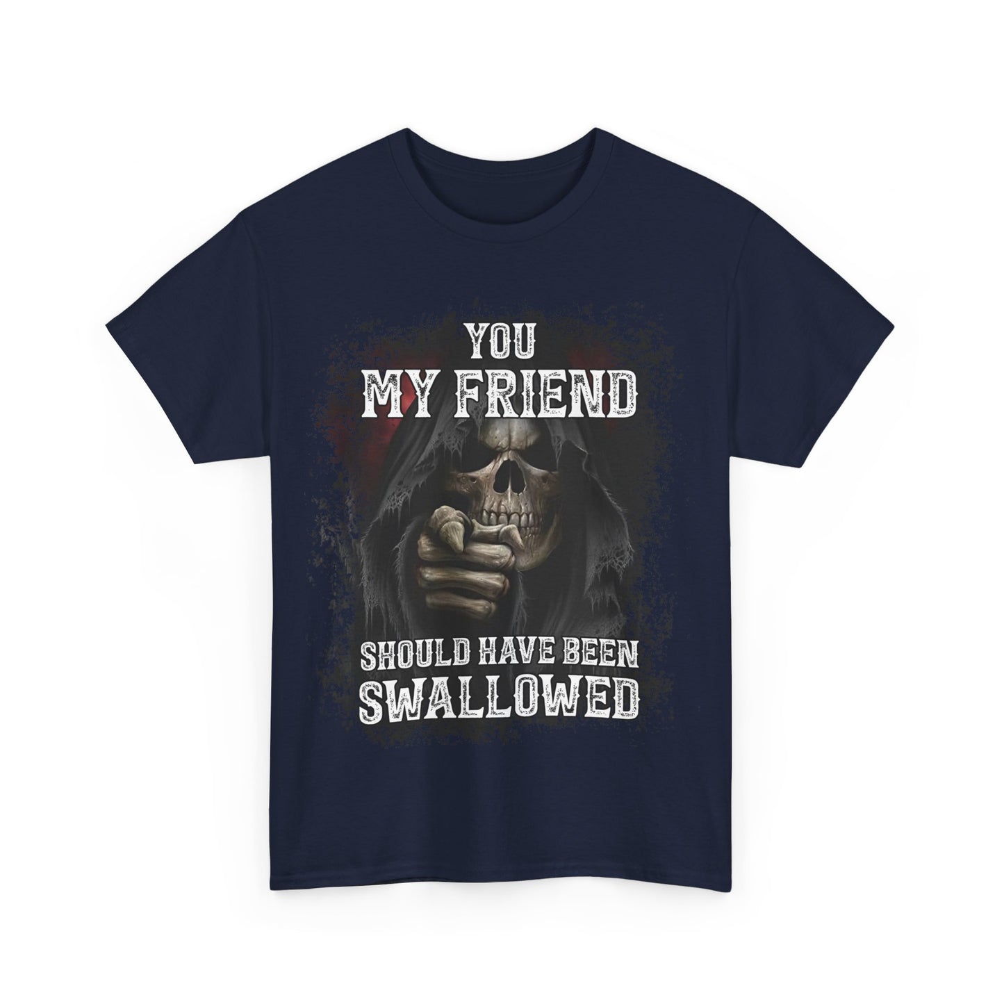 To You My Friend High Quality Printed Unisex Heavy Cotton T-shirt