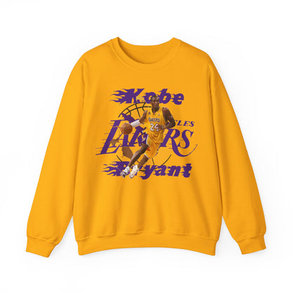 New Los Angeles Lakers Kobe Bryant High Quality Unisex Heavy Blend™ Crewneck Sweatshirt