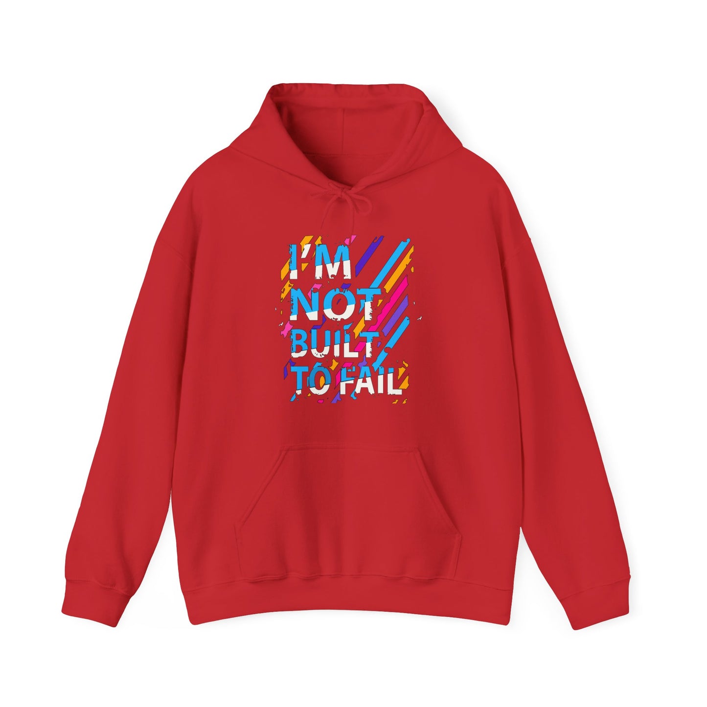 I'm Not Built To Fall High Quality Unisex Heavy Blend™ Hoodie