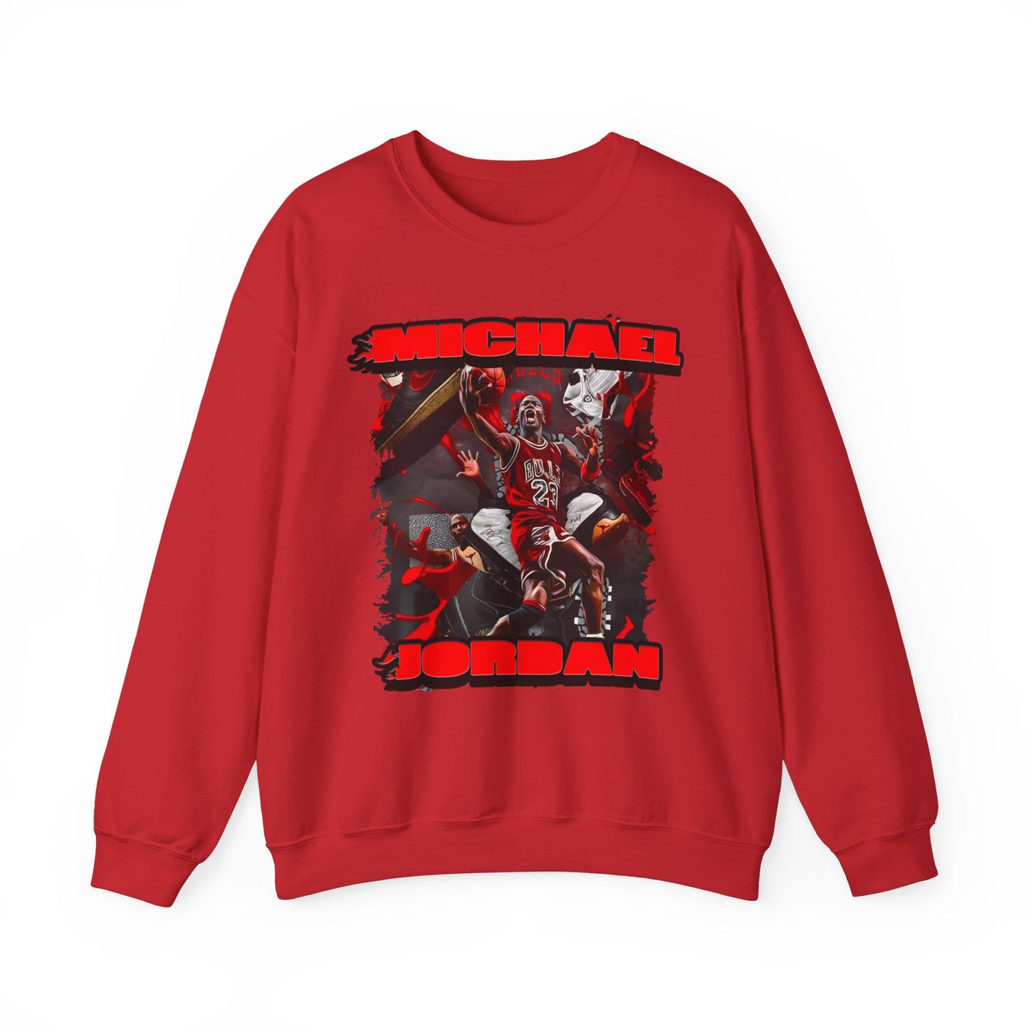 Chicago Bulls Michael Jordan High Quality Unisex Heavy Blend™ Crewneck Sweatshirt