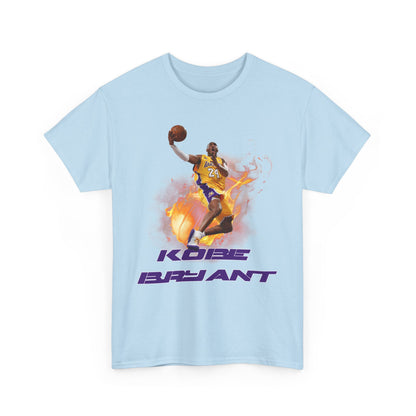Los Angeles Lakers Kobe Bryant High Quality Printed Unisex Heavy Cotton T-Shirt