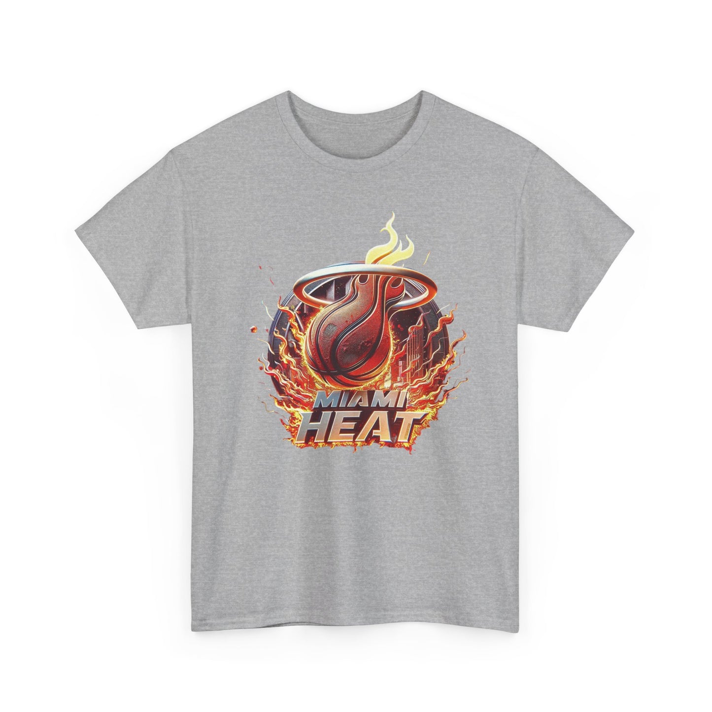 Miami Heat High Quality Printed Unisex Heavy Cotton T-shirt