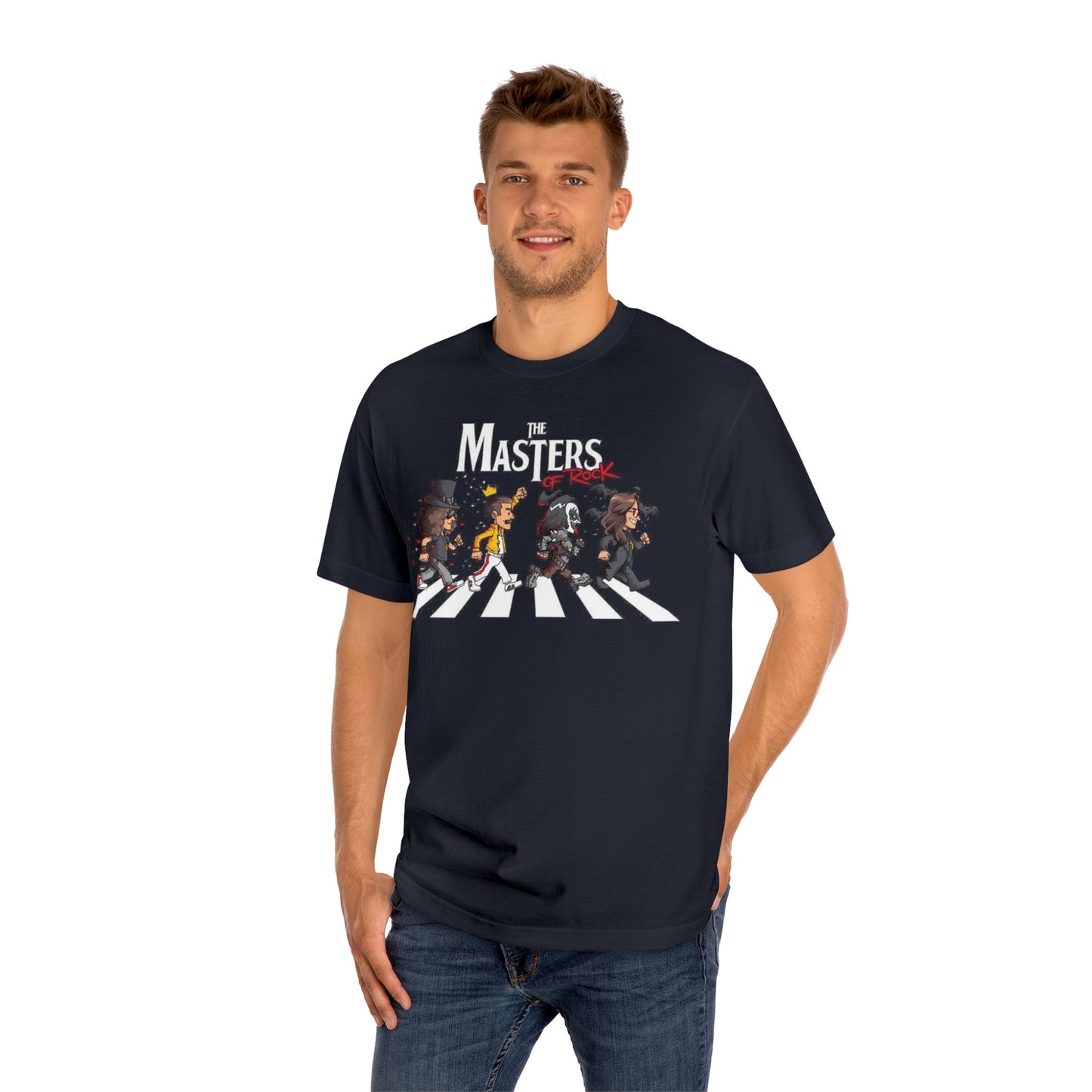 The Master Of Rock High Quality Printed Unisex Heavy Cotton T-shirt