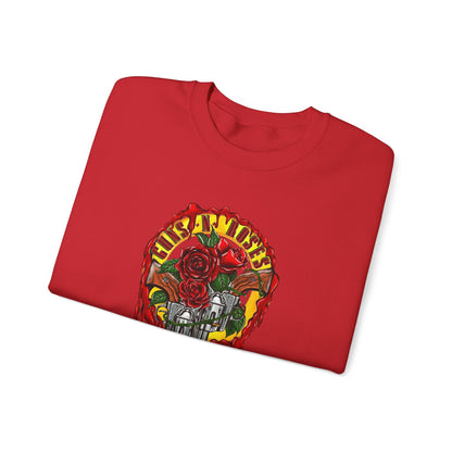 Guns N' Roses And The Bullets High Quality Unisex Heavy Blend™ Crewneck Sweatshirt