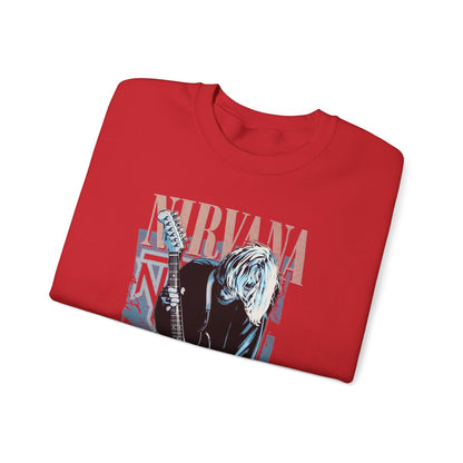 Kurt Cobain Nirvana High Quality Unisex Heavy Blend™ Crewneck Sweatshirt