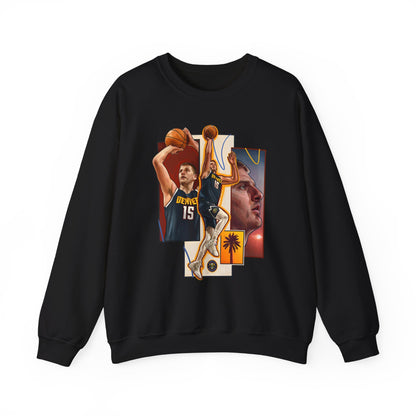 Denver Nuggets Nikola Jokić High Quality Unisex Heavy Blend™ Crewneck Sweatshirt