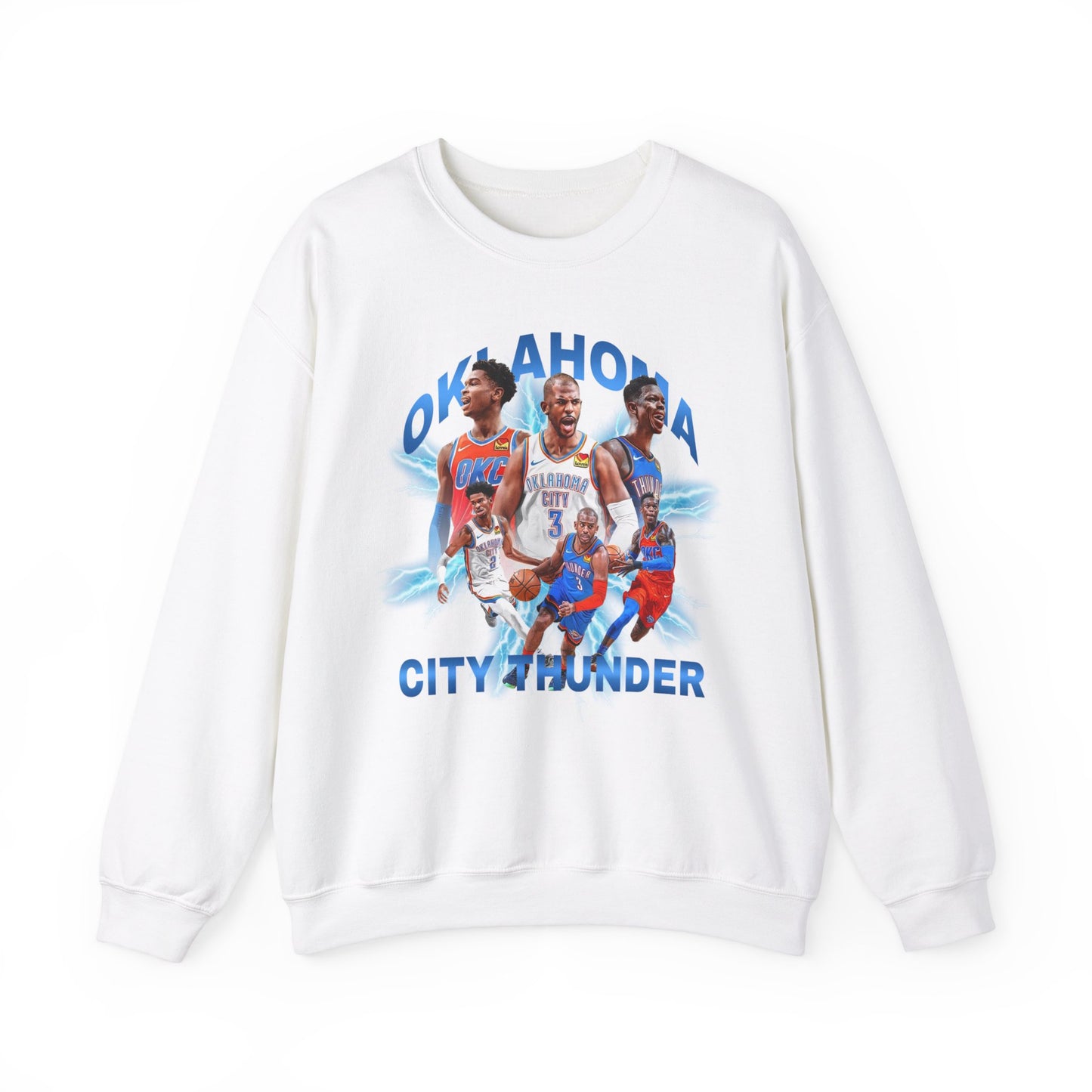 Oklahoma City Thunder High Quality Unisex Heavy Blend™ Crewneck Sweatshirt