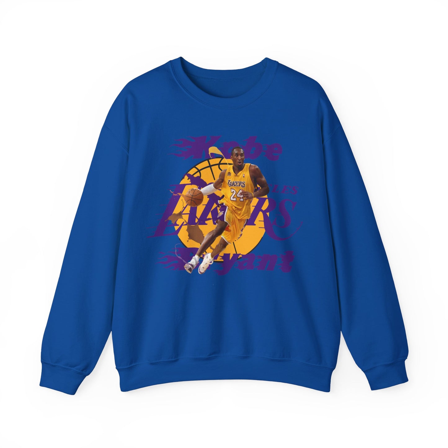 New Los Angeles Lakers Kobe Bryant High Quality Unisex Heavy Blend™ Crewneck Sweatshirt