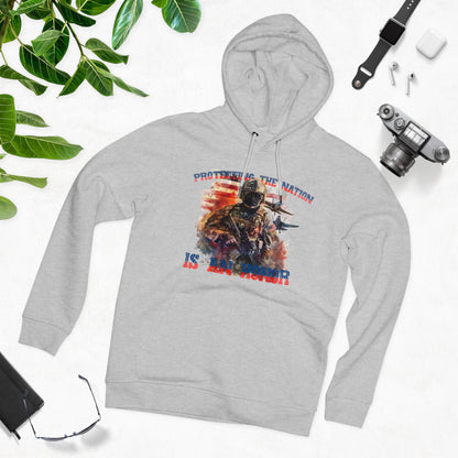 Military Personnel 'Protecting the nation is an honor' High Quality Unisex Heavy Blend™ Hoodie