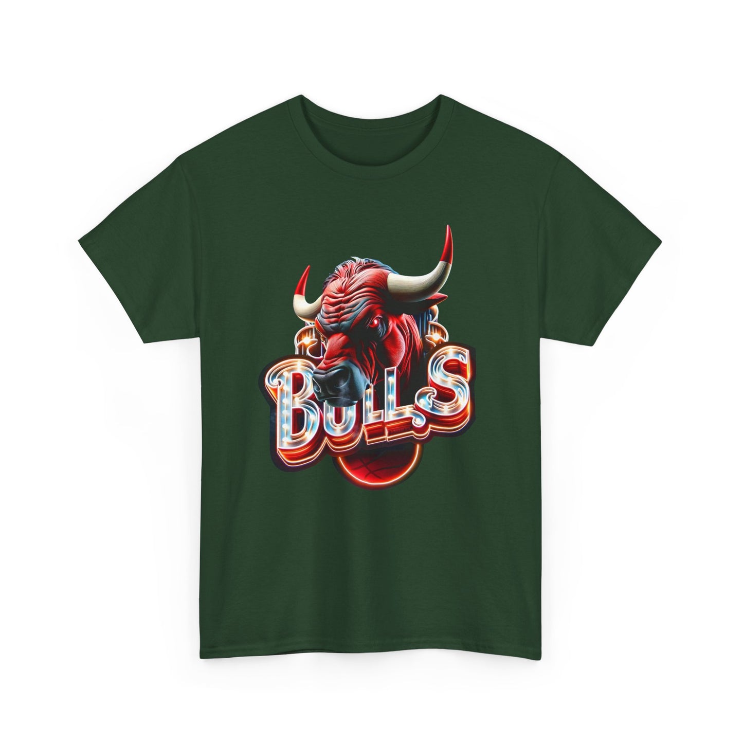 High Quality Chicago Bulls Printed Unisex Heavy Cotton T-shirt