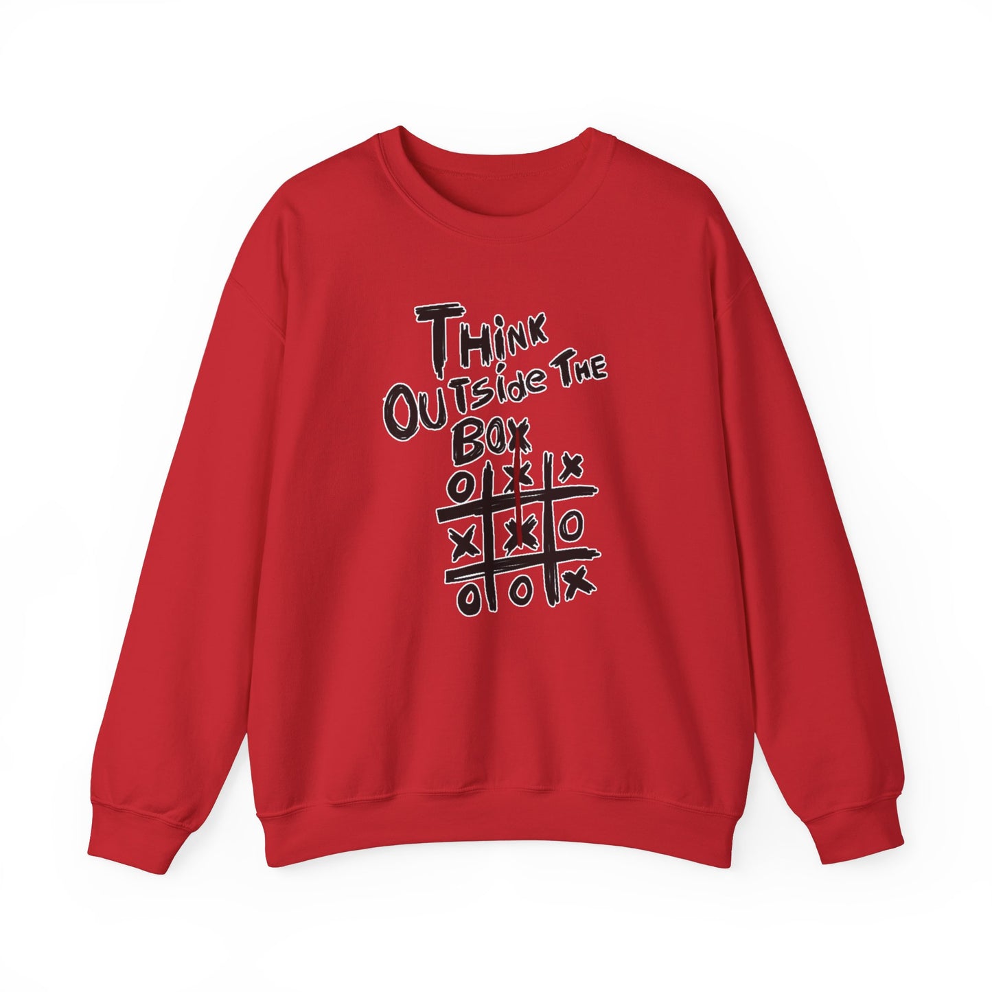 Think Outside The Box High Quality Unisex Heavy Blend™ Crewneck Sweatshirt