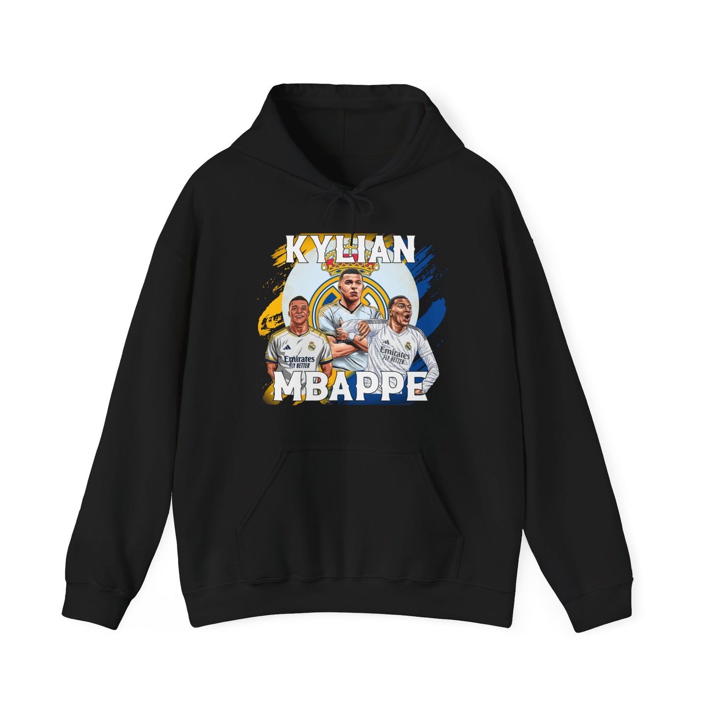 Real Madrid Kylian Mbappé High Quality Unisex Heavy Blend™ Hoodie