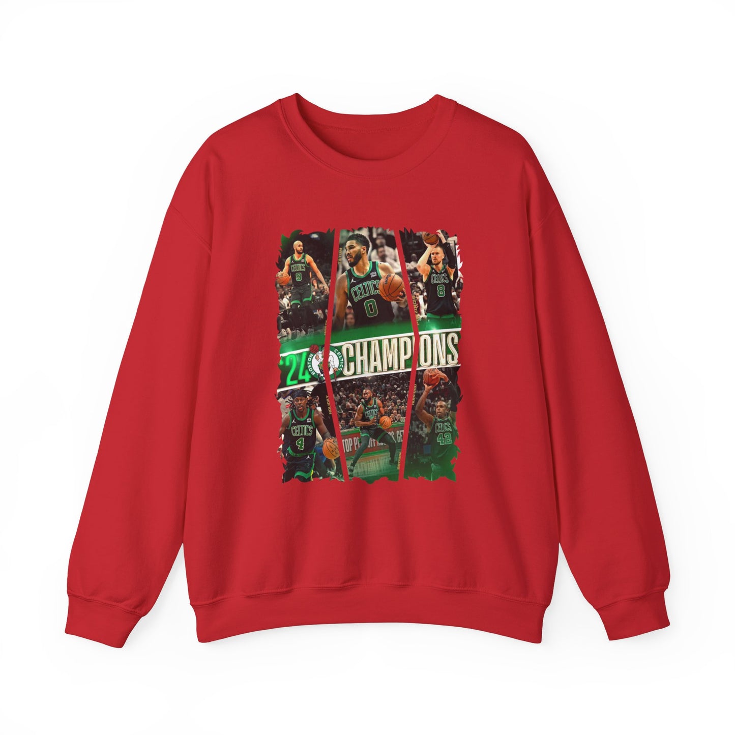 Boston Celtics The Champions Of 2024 High Quality Unisex Heavy Blend™ Crewneck Sweatshirt