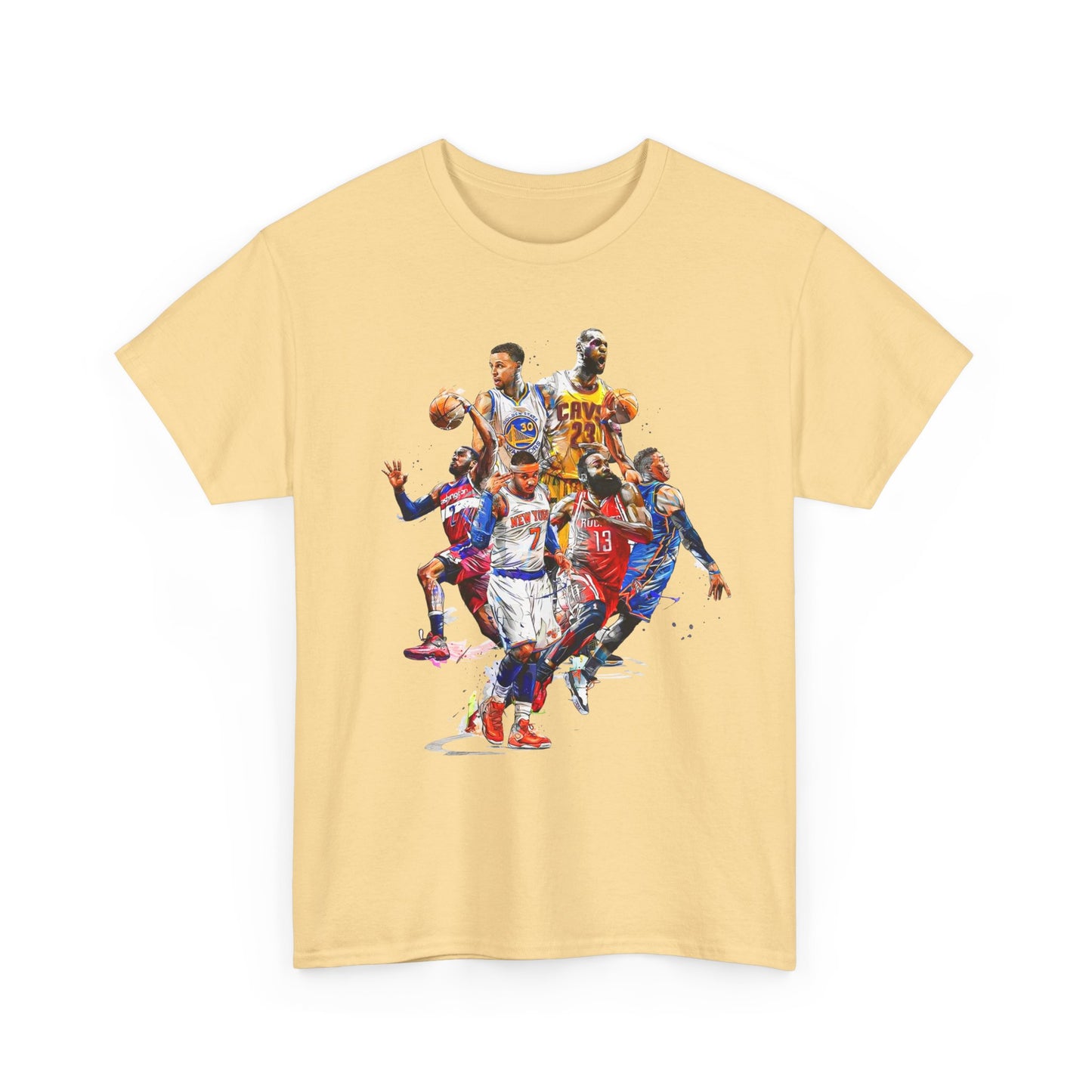 basketball High Quality Printed Unisex Heavy Cotton T-Shirt