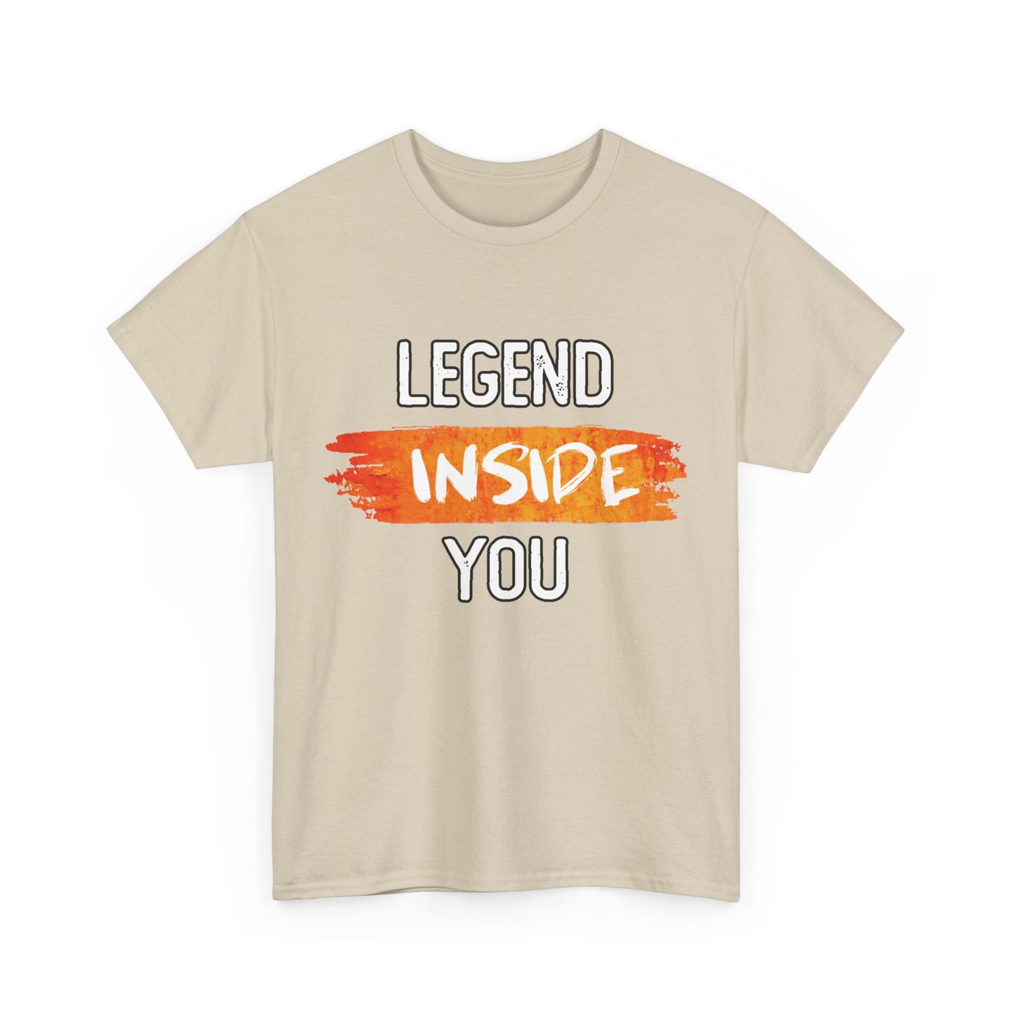 Legend Inside You High Quality Printed Unisex Heavy Cotton T-shirt