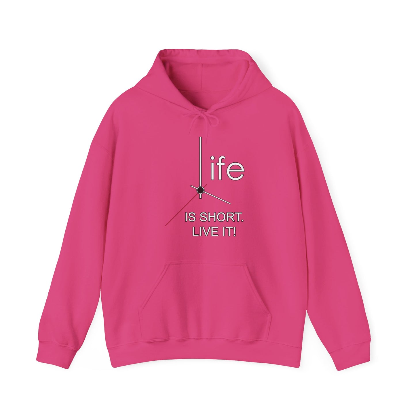 Life Is Short Live It High Quality Unisex Heavy Blend™ Hoodie