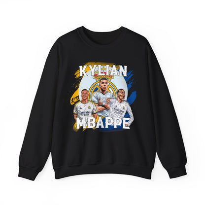 Real Madrid Kylian Mbappé High Quality Unisex Heavy Blend™ Crewneck Sweatshirt