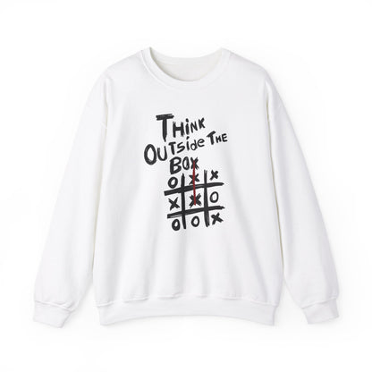 Think Outside The Box High Quality Unisex Heavy Blend™ Crewneck Sweatshirt