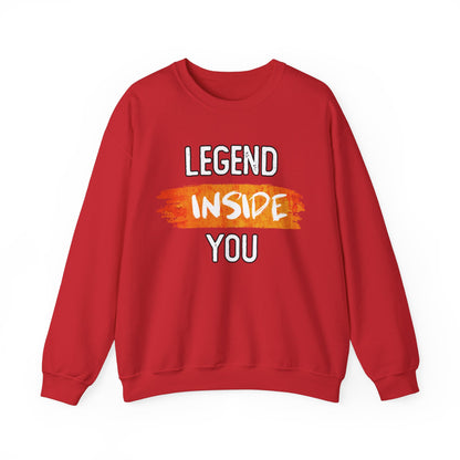 Legend Inside You High Quality Unisex Heavy Blend™ Crewneck Sweatshirt
