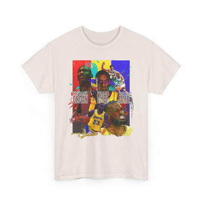 New Los Angeles Lakers High Quality Printed Unisex Heavy Cotton T-Shirt