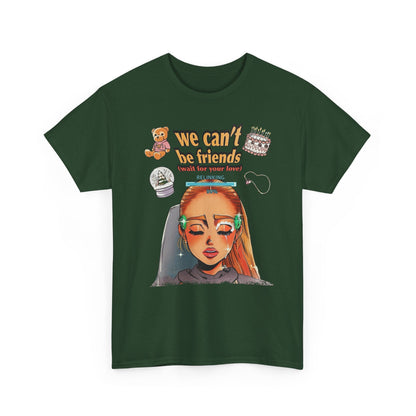 Ariana Grande We Can't Be Friends High Quality Printed Unisex Heavy Cotton T-shirt