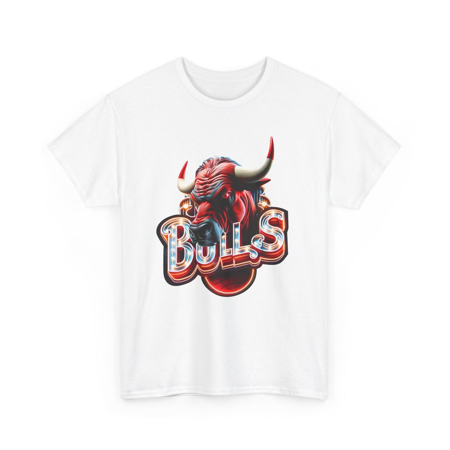 High Quality Chicago Bulls Printed Unisex Heavy Cotton T-shirt