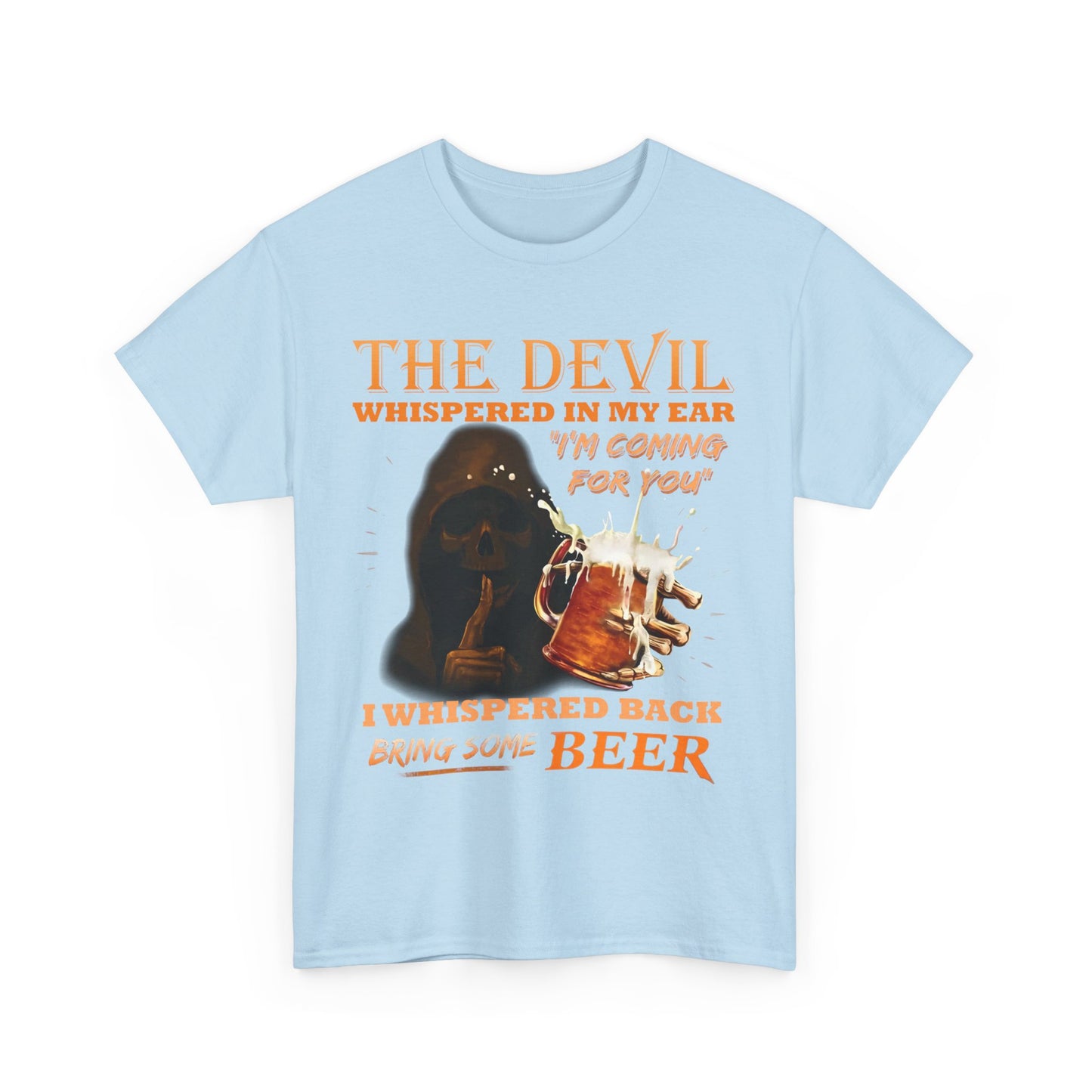 Bring Me Some Beer High Quality Printed Unisex Heavy Cotton T-shirt