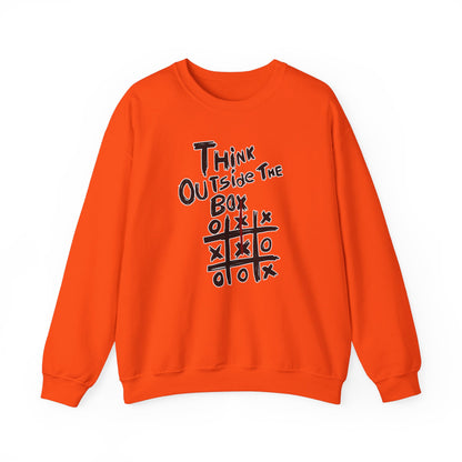 Think Outside The Box High Quality Unisex Heavy Blend™ Crewneck Sweatshirt