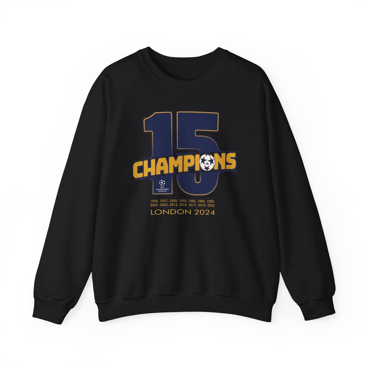 15th European Cup of Real Madrid High Quality Unisex Heavy Blend™ Crewneck Sweatshirt