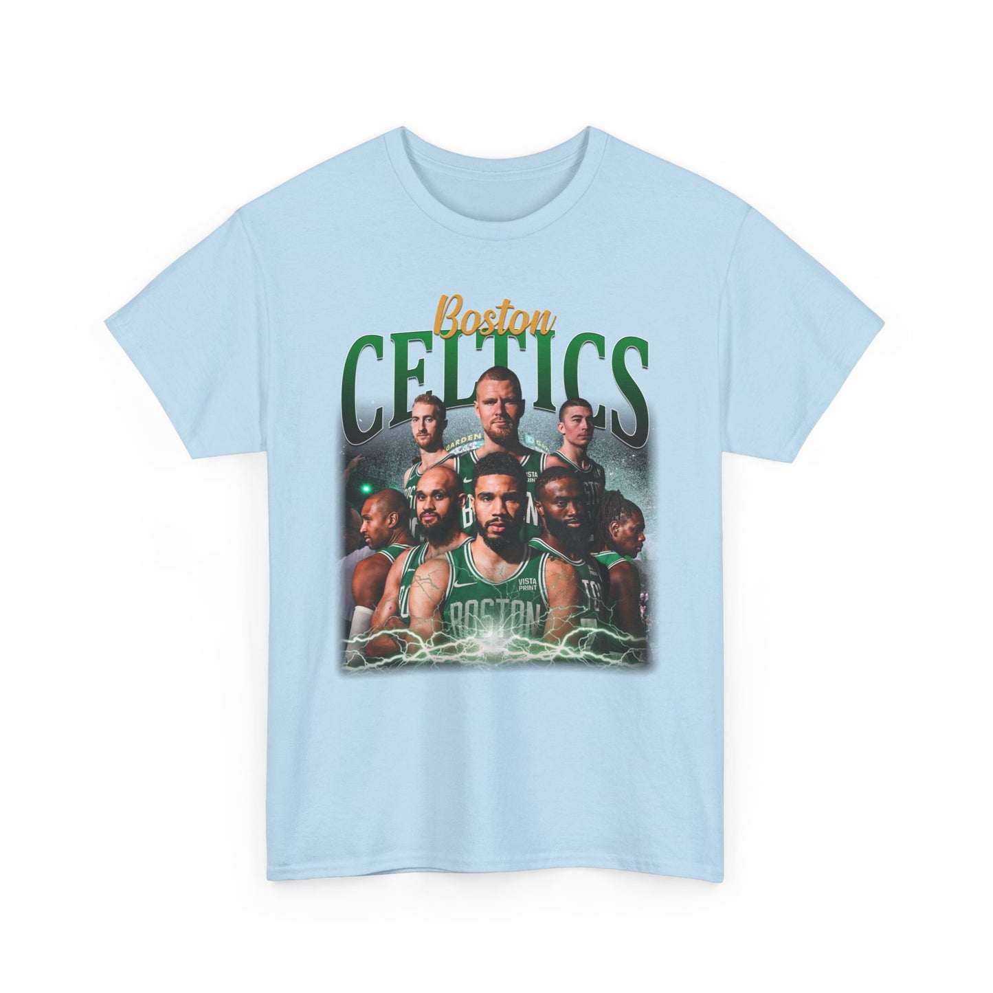 Brand New Boston Celtics High Quality Printed Unisex Heavy Cotton T-shirt