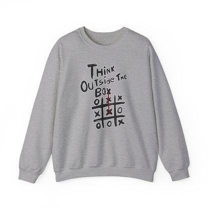 Think Outside The Box High Quality Unisex Heavy Blend™ Crewneck Sweatshirt