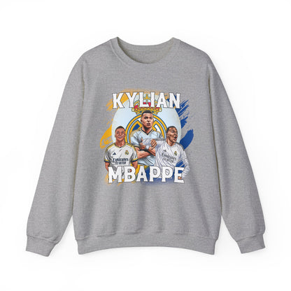 Real Madrid Kylian Mbappé High Quality Unisex Heavy Blend™ Crewneck Sweatshirt