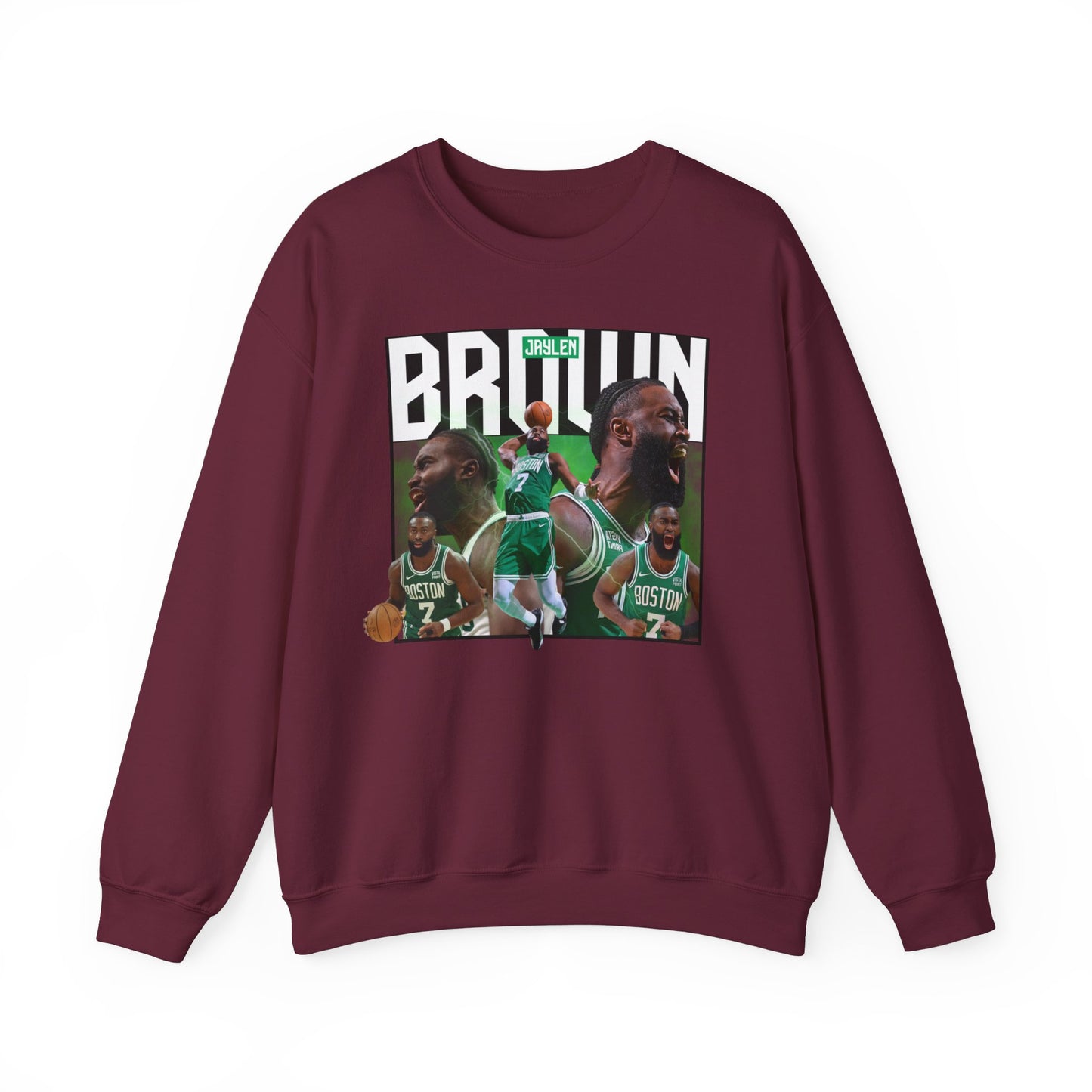 Boston Celtics Jaylen Brown High Quality Unisex Heavy Blend™ Crewneck Sweatshirt