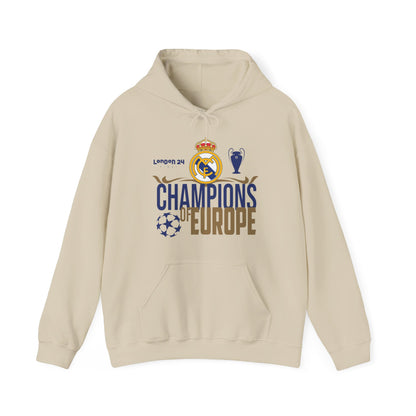 Real Madrid Champions Of Europe High Quality Unisex Heavy Blend™ Hoodie