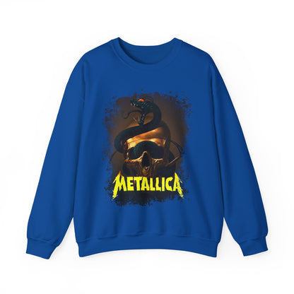 Metallica Black Snake High Quality Unisex Heavy Blend™ Crewneck Sweatshirt