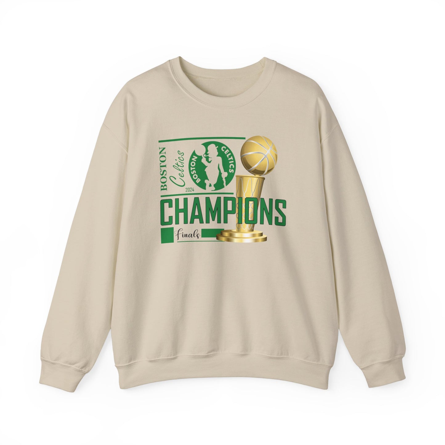 Boston Celtics 2024 NBA Champions High Quality Unisex Heavy Blend™ Crewneck Sweatshirt