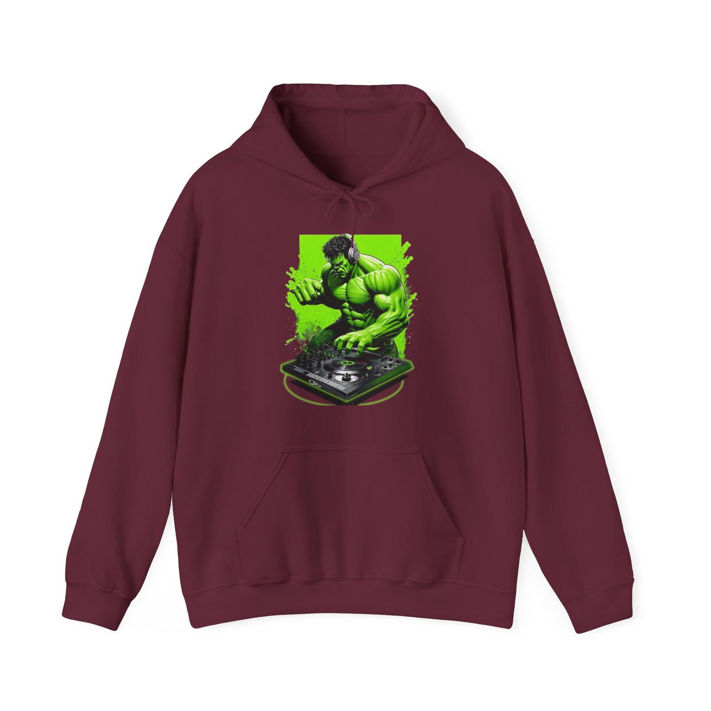 Funny DJ Hulk High Quality Unisex Heavy Blend™ Hoodie