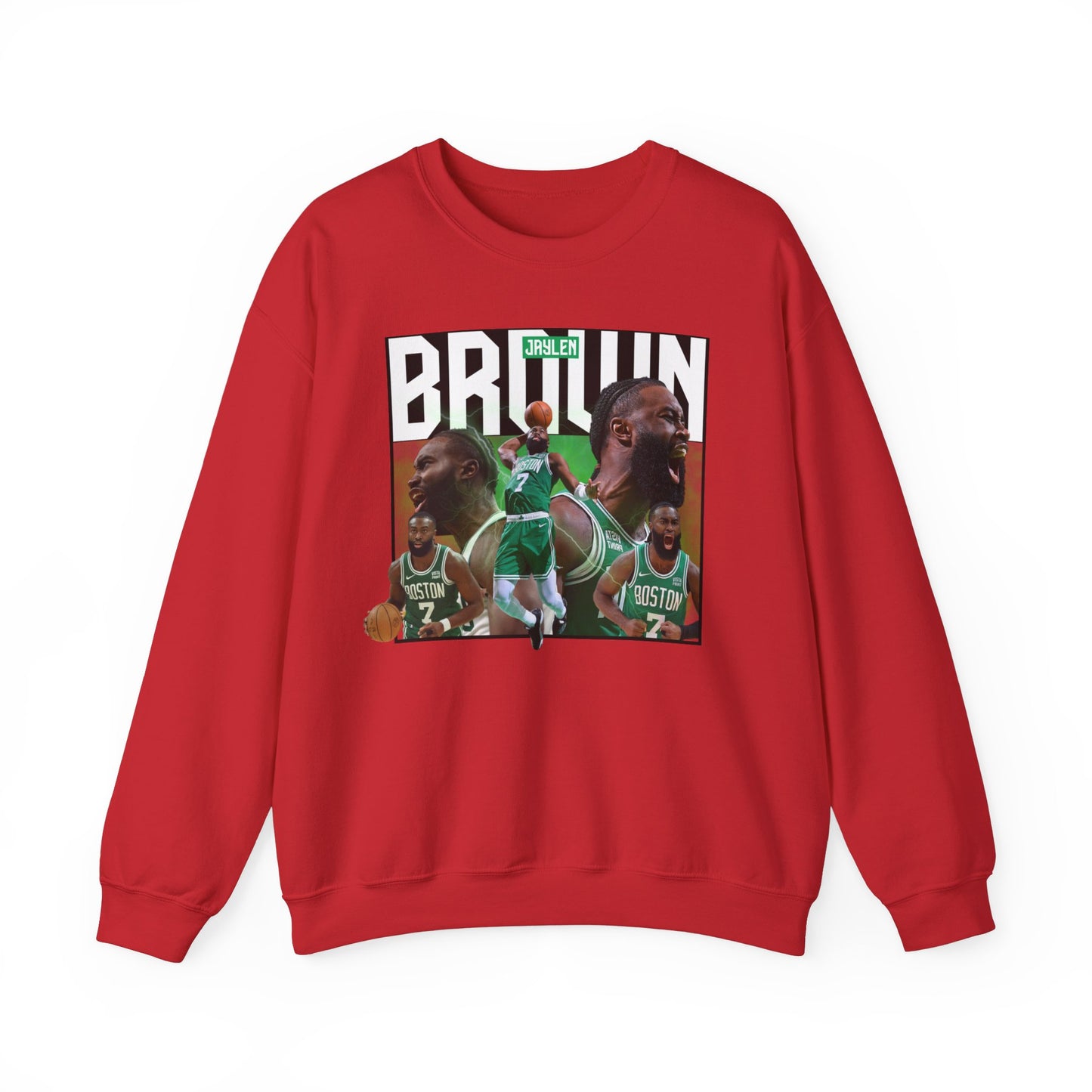 Boston Celtics Jaylen Brown High Quality Unisex Heavy Blend™ Crewneck Sweatshirt