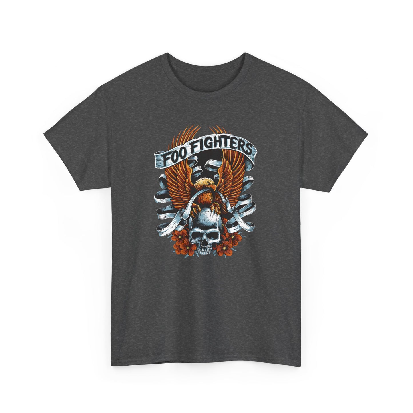 Foo Fighters High Quality Printed Unisex Heavy Cotton T-shirt