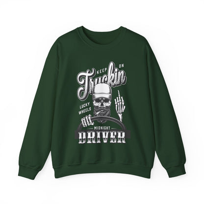 Keep On Truckin High Quality Unisex Heavy Blend™ Crewneck Sweatshirt