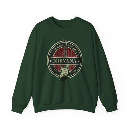 Nirvana High Quality Unisex Heavy Blend™ Crewneck Sweatshirt