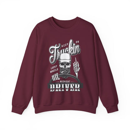 Keep On Truckin High Quality Unisex Heavy Blend™ Crewneck Sweatshirt