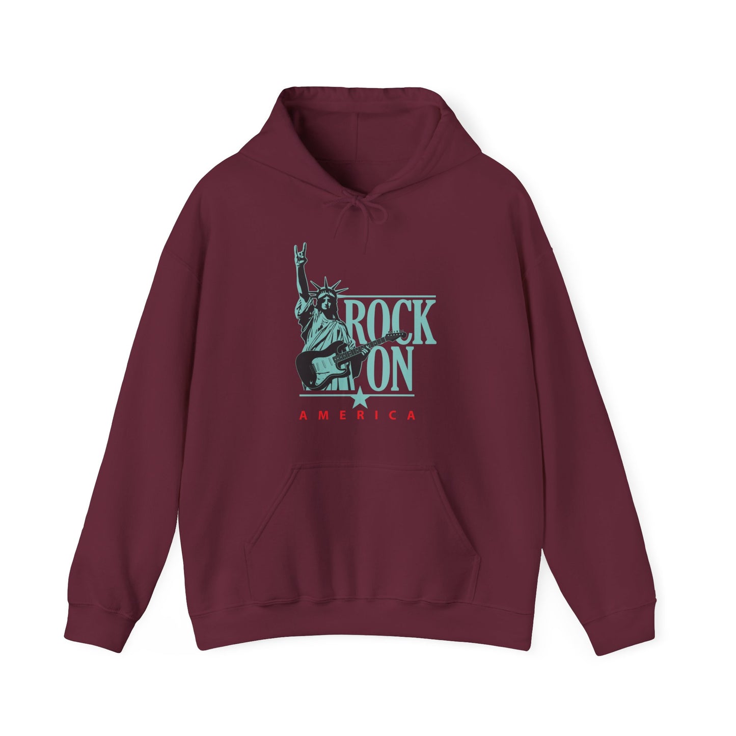 Rock On America High Quality Unisex Heavy Blend™ Hoodie