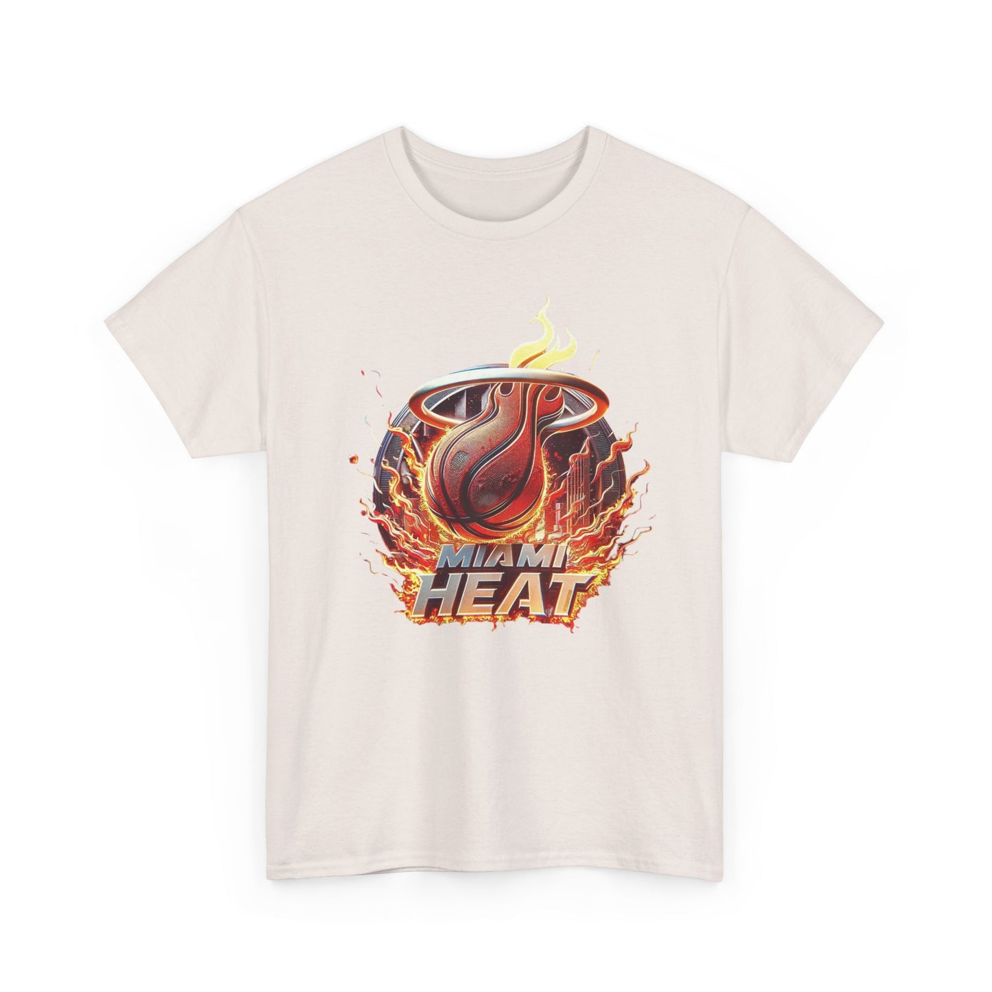 Miami Heat High Quality Printed Unisex Heavy Cotton T-shirt